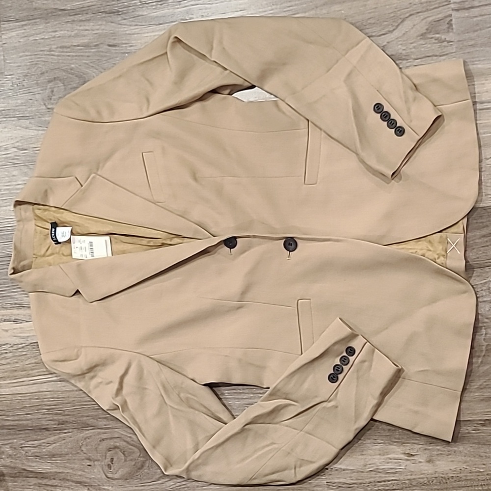 J. Crew wool blazer in khaki (100% wool)